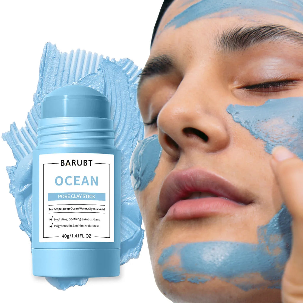 Remove Blackhead Acne Mugwort Solid Mask Cleans Pores Stick Facial Blemish Black Dots Shrink Pores Korean Skin Care Products