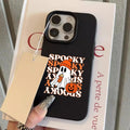 Cute Halloween Ghost Pumpkin Pattern Phone Case For iPhone 18 17 16 15 Plus 14 13 12 11 Pro Max 16e 17e X XR XS Air Soft Cover