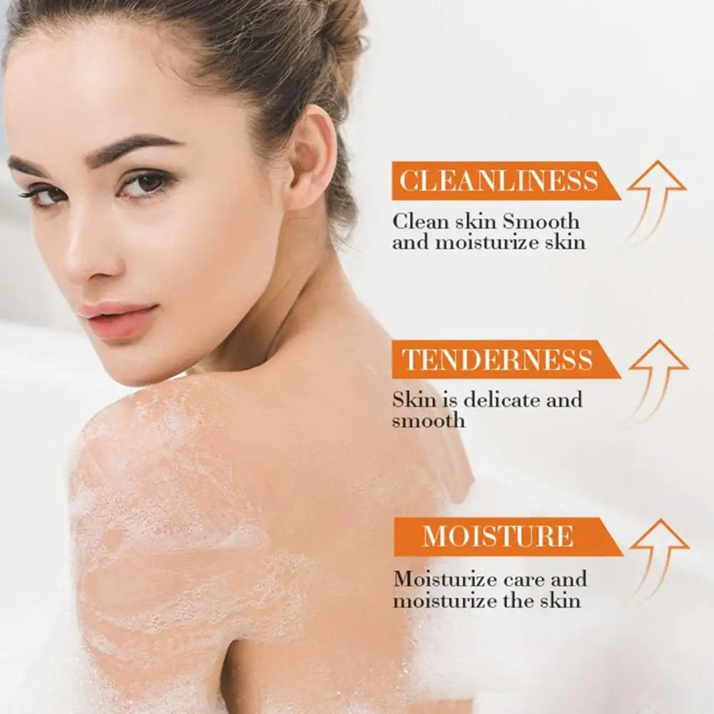 1/2PCS Natural Turmeric Soap Bar for Face & Body, Turmeric Skin Brightening Soap for Dark Spots, Even Tone Exfoliating Face Wash