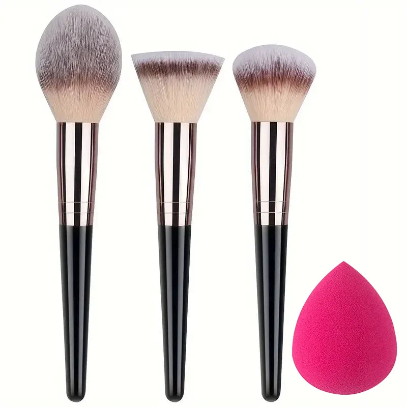 3-20PCS Professional Makeup Brushes Set Soft Fluffy Foundation Eyeshadow Concealer Blending Blush Brush Kabuki Women Beauty Tool