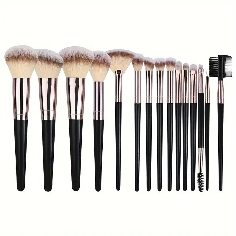 3-20PCS Professional Makeup Brushes Set Soft Fluffy Foundation Eyeshadow Concealer Blending Blush Brush Kabuki Women Beauty Tool