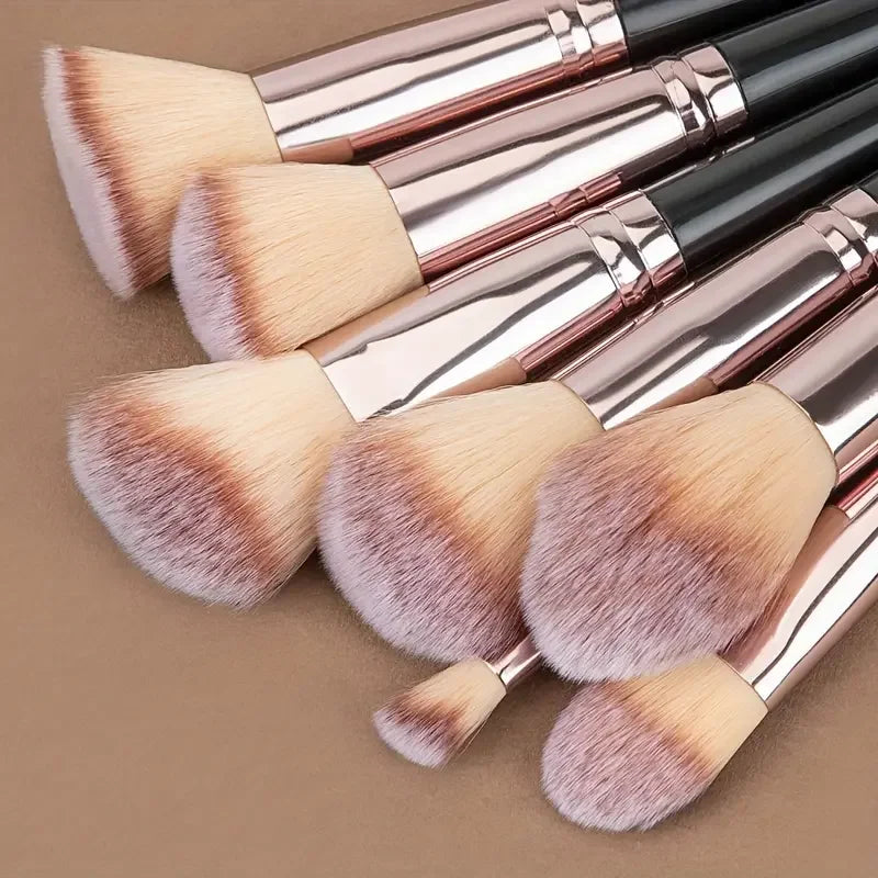 3-20PCS Professional Makeup Brushes Set Soft Fluffy Foundation Eyeshadow Concealer Blending Blush Brush Kabuki Women Beauty Tool