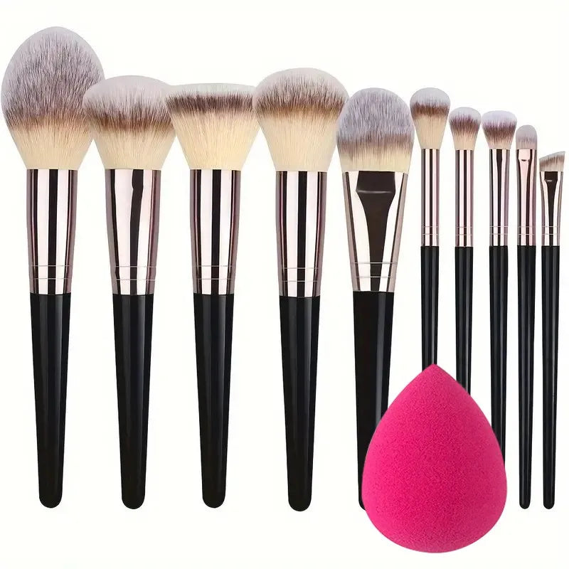 3-20PCS Professional Makeup Brushes Set Soft Fluffy Foundation Eyeshadow Concealer Blending Blush Brush Kabuki Women Beauty Tool